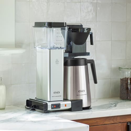 Moccamaster KBGT 741 Filterkaffeemaschine, Aluminium