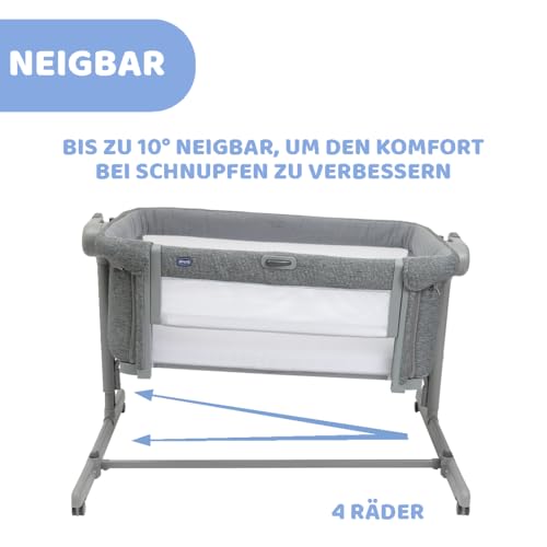 Chicco Next2Me Magic Evo Beistellbett mit Schaukelmodus