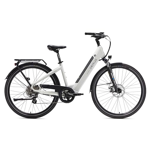 Deruiz Quartz E-Bike, 28 Zoll, Damen-Cityrad