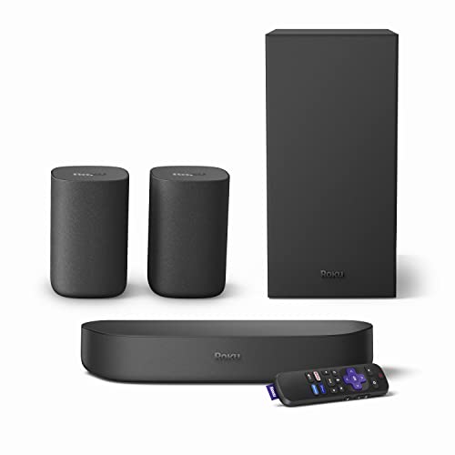 4K HDR Streaming Device & Premium Roku Soundbar