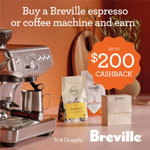 Breville Bambino BES500 Siebträgermaschine, Edelstahl
