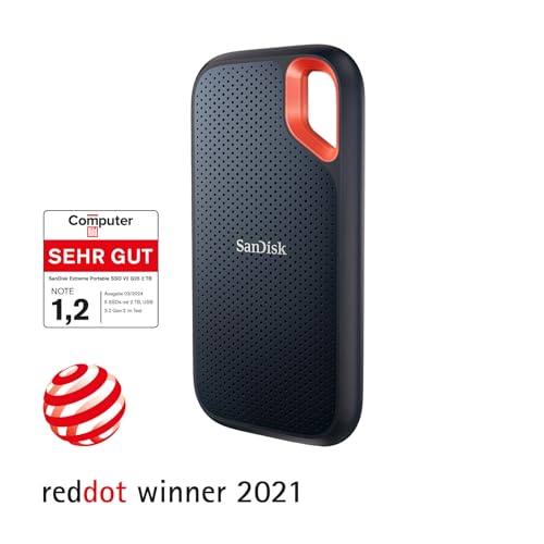 SanDisk Extreme Portable SSD, 2 TB, USB-C