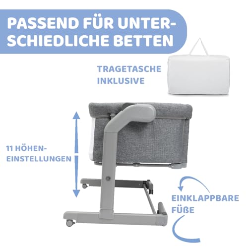 Chicco Next2Me Magic Evo Beistellbett mit Schaukelmodus