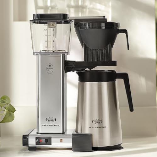 Moccamaster KBGT 741 Filterkaffeemaschine, Aluminium