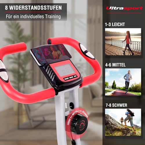 Ultrasport F-Bike 350B, klappbarer Heimtrainer