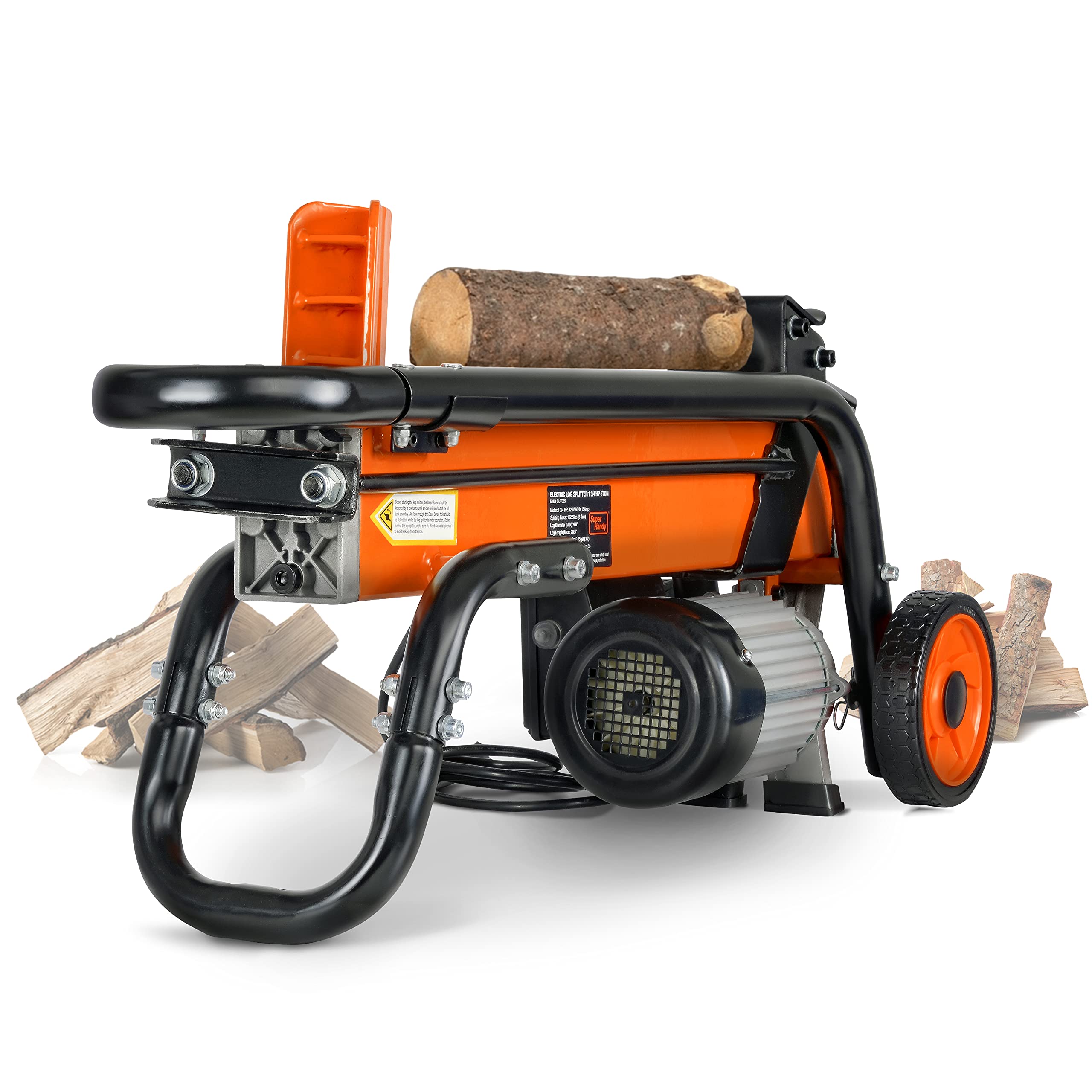 SuperHandy Elektrischer Holzspalter, horizontal